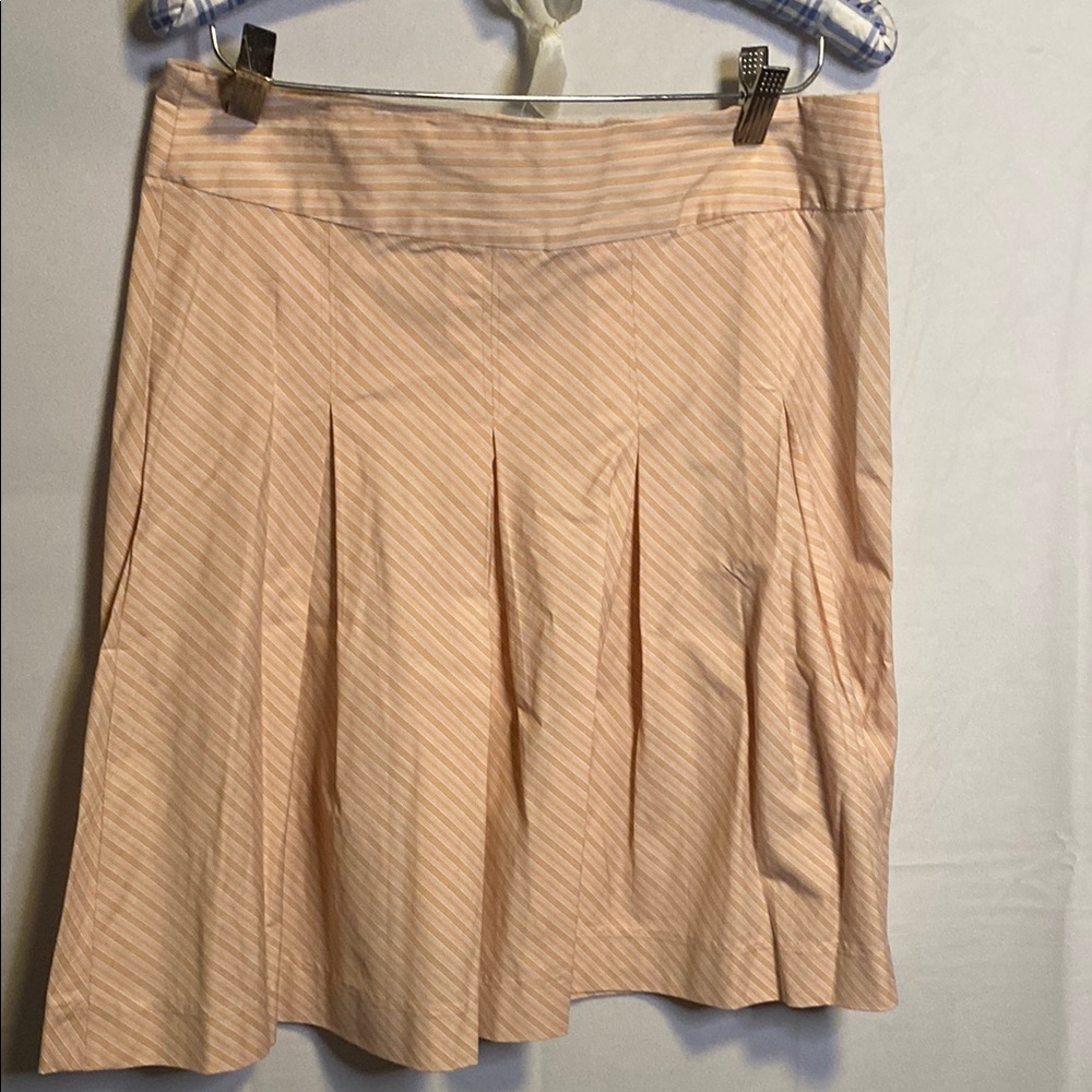 Striped Peach Skirt